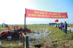 Hà Tĩnh: Ra quân phá bờ vùng bờ thửa, chuẩn bị cho vụ xuân 2023