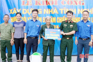 Viettel Hà Tĩnh xây nhà tình nghĩa cho cựu thanh niên xung phong