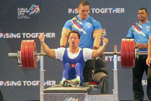 Lực sỹ quê Hà Tĩnh giành huy chương đầu tiên cho Việt Nam tại Asian Para Games 2023