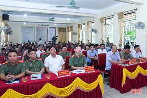 Lãnh đạo tỉnh chung vui “Ngày hội toàn dân bảo vệ an ninh Tổ quốc” ở huyện Kỳ Anh