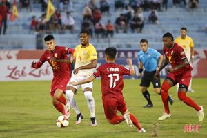 Hồng Lĩnh Hà Tĩnh vs Bình Định: 4 bàn không gỡ, xuống cuối bảng xếp hạng!