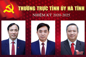 Giới thiệu chức danh, chữ ký Bí thư Tỉnh ủy, các Phó Bí thư Tỉnh ủy Hà Tĩnh