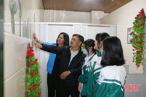 Nhà vệ sinh "thân thiện” cho những ngôi trường ở TP Hà Tĩnh