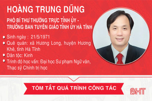 Inforgraphics: Chân dung tân Phó Bí thư Thường trực Tỉnh ủy Hà Tĩnh