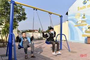 100% phường, xã ở thị xã Hồng Lĩnh đạt tiêu chuẩn phù hợp với trẻ em