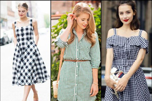 Họa tiết Gingham mang đến những gợi ý phối đồ sang trọng, tinh tế