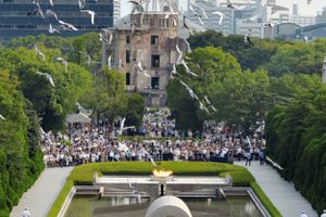 50.000 người dự tưởng niệm 71 năm thảm họa Hiroshima