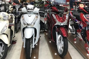 Honda SH cũ đắt hơn bản mới