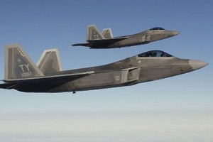 Phi đội F-22 Raptor của Mỹ tới Hàn Quốc tập trận