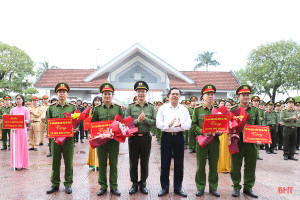 Công an Hà Tĩnh mở đợt cao điểm tấn công trấn áp tội phạm dịp tết Nguyên đán