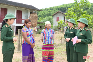 Lính quân hàm xanh Hà Tĩnh tích cực đưa Luật Biên phòng vào cuộc sống