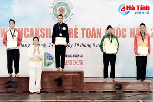 Hà Tĩnh giành 6 huy chương Giải vô địch Pencak Silat trẻ toàn quốc