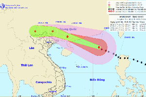 Hà Tĩnh ít chịu ảnh hưởng siêu bão Mangkhut