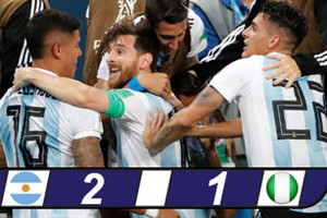 Thắng kịch tính Nigeria: Argentina lách qua khe cửa hẹp