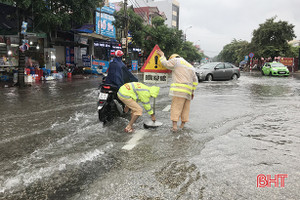 Hệ thống thoát nước hạn chế – TP Hà Tĩnh vẫn phải đối mặt với ngập lụt!