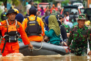 Lũ lụt và lở đất ở Indonesia, ít nhất 59 người thiệt mạng