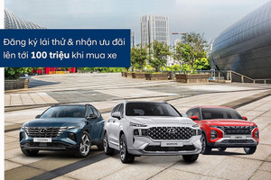 Lái thử xe Hyundai tại thành phố Hà Tĩnh