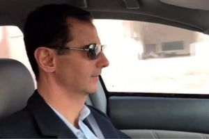 Tổng thống Syria đích thân lái xe vào "địa ngục" Ghouta