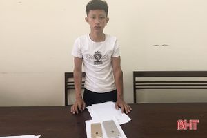 Đột nhập nhà dân ở TP Hà Tĩnh trộm 2 điện thoại giữa thanh thiên bạch nhật