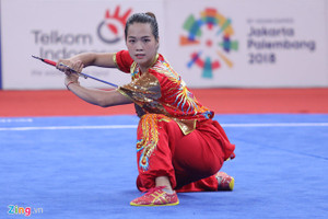 Tin nhanh ASIAD 2018: Wushu trắng tay tại ngày thi đấu thứ hai