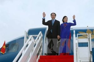 Chủ tịch nước Trần Đại Quang thăm cấp nhà nước tới CHND Trung Hoa