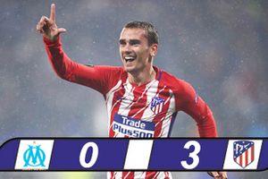 Marseille 0-3 Atletico: Atletico lần thứ 3 vô địch Europa League