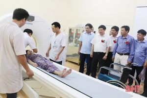 BVĐK Hương Khê đưa máy chụp cắt lớp vi tính vào hoạt động