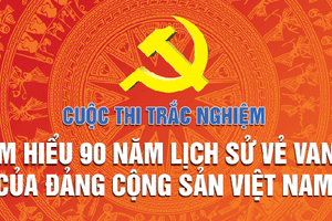 Hà Tĩnh vào tốp đầu cả nước thi "Tìm hiểu ​90 năm lịch sử vẻ vang của Đảng”