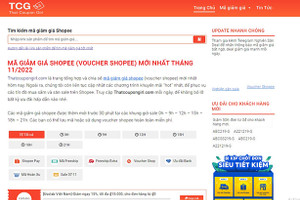 Dễ dàng tìm kiếm mã giảm giá shopee hơn với Thatcoupongirl.com