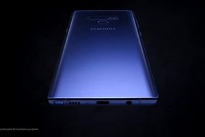 Galaxy Note9 có bộ nhớ lớn gấp 4 lần iPhone X