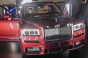 Hình ảnh đầu tiên của Rolls-Royce Cullinan SUV