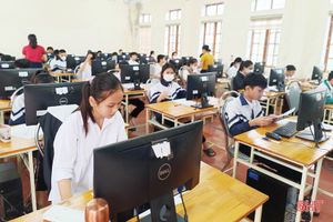 53 thí sinh đạt giải Hội thi Tin học trẻ huyện Can Lộc lần thứ XVII