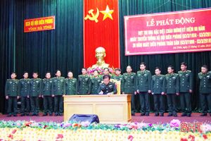 BĐBP Hà Tĩnh phát động thi đua đoàn kết hiệp đồng, an toàn quyết thắng
