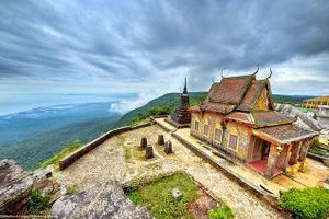Vương quốc Campuchia huyền bí nhìn từ trên cao