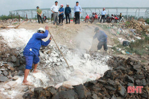 Phê bình Sở NN&PTNT Hà Tĩnh về công tác phòng chống dịch LMLM