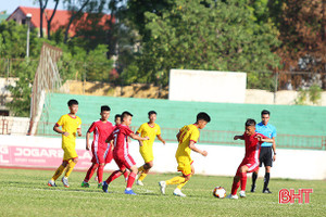 Vòng loại Giải U15 Quốc gia: Hà Tĩnh thua đậm Thanh Hóa