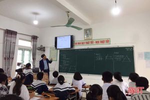 Huyện vùng biển Hà Tĩnh chủ động thực hiện chương trình giáo dục phổ thông mới