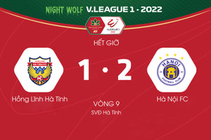 [Highlights] Hồng Lĩnh Hà Tĩnh - Hà Nội FC: Những siêu phẩm sút xa