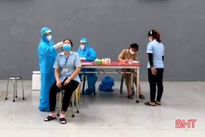 1.540 công nhân ở TX Hồng Lĩnh có kết quả test nhanh âm tính