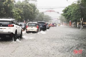 Thành phố Hà Tĩnh tìm lời giải cho bài toán "mưa - ngập"