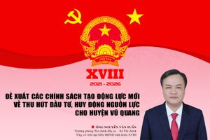 Đề xuất các chính sách tạo động lực mới về thu hút đầu tư, huy động nguồn lực cho huyện Vũ Quang