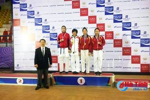 VĐV Hà Tĩnh giành 2 huy chương tại Giải Karatedo quốc tế mở rộng