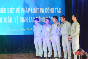 Hà Tĩnh tổ chức hội thi về an toàn, vệ sinh lao động năm 2019