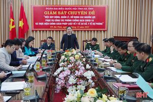 Bộ CHQS tỉnh Hà Tĩnh đạt nhiều thành tích trong tham gia phòng chống dịch COVID-19