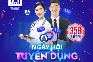 Hơn 350 cơ hội việc làm tại "Ngày hội tuyển dụng TTH Group" tại Nghệ An