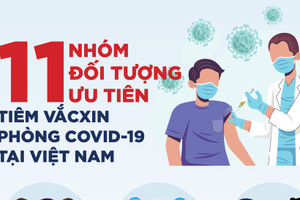 11 nhóm đối tượng được ưu tiên tiêm vắc xin Covid-19 tại Việt Nam