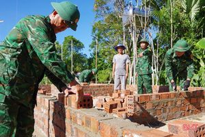 Ngôi nhà ấm tình quân dân nơi biên giới Hà Tĩnh