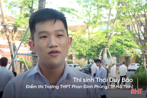 Học sinh Hà Tĩnh tự tin “vượt vũ môn”