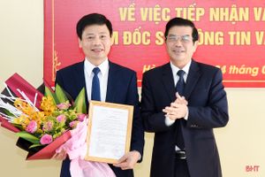 Phó Tổng Biên tập Báo Hà Tĩnh giữ chức Giám đốc Sở Thông tin & Truyền thông
