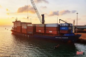 Hà Tĩnh hỗ trợ hơn 10 tỷ đồng tàu container qua cảng Vũng Áng
